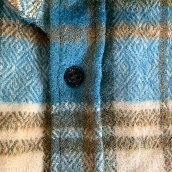 Vintage Royal Knight Casual Wear Wool Flannel, Lined in Fleece size Large - Picture 6 of 16